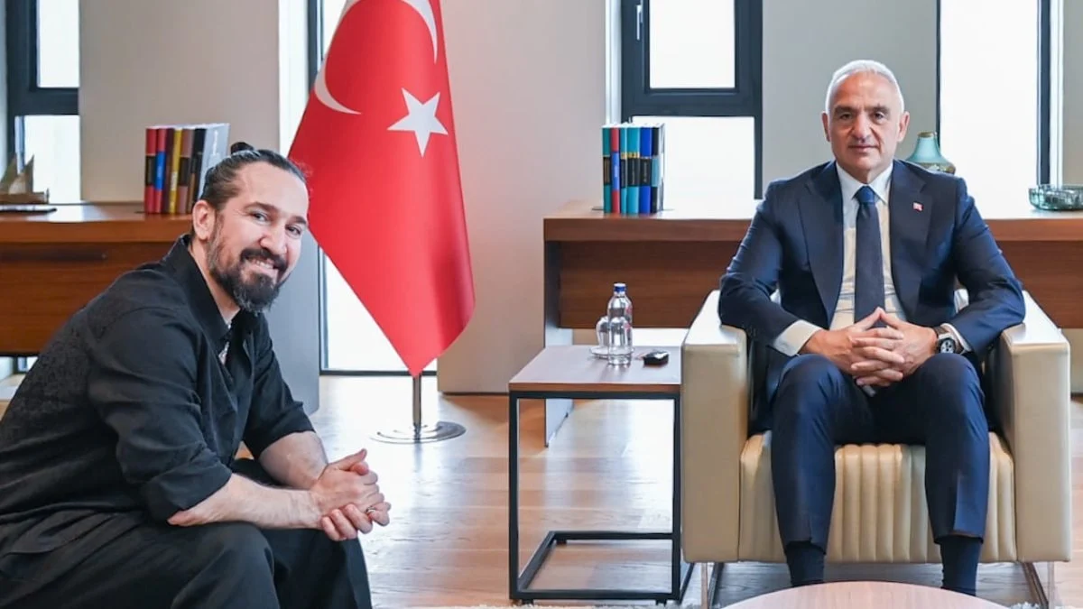 Barış Manço'nun izinde anlamlı buluşma: Mehmet Nuri Ersoy, Doğukan Manço ile görüştü