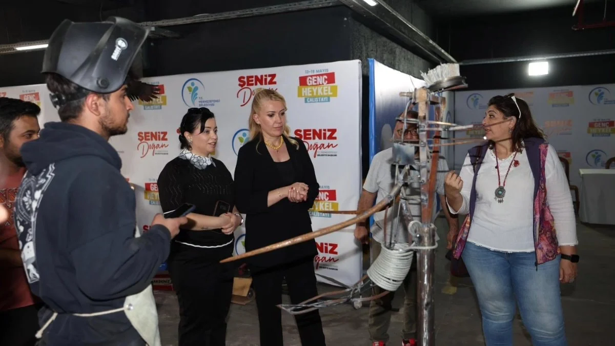 CHP'li Merkezefendi Belediyesi'nden heykel çalıştayı