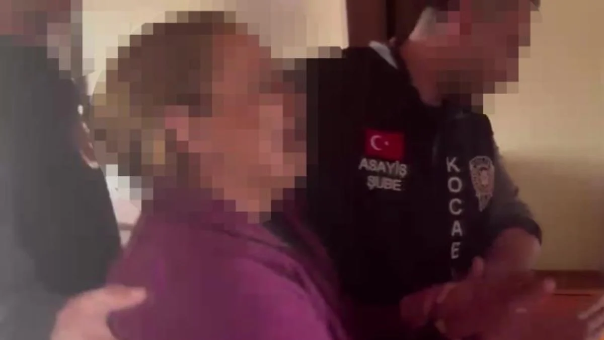 Kocaeli'de firari kadın saklandığı evdeki gizli bölmede yakalandı