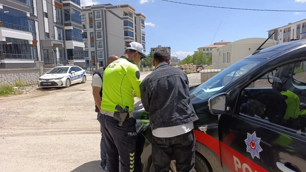Adıyaman’da polisten kaçan motosiklet sürücüsüne rekor ceza