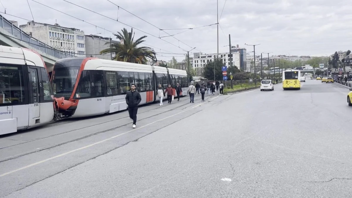 Kabataş-Bağcılar tramvay hattında arıza