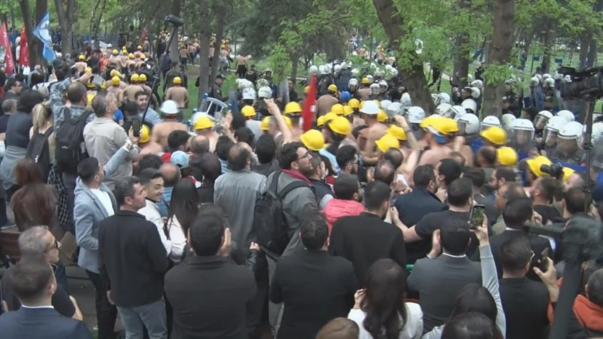 Ankara'da madenci eylemi: Alacaklar hesaplara yattı TİP eylemi bırakmadı