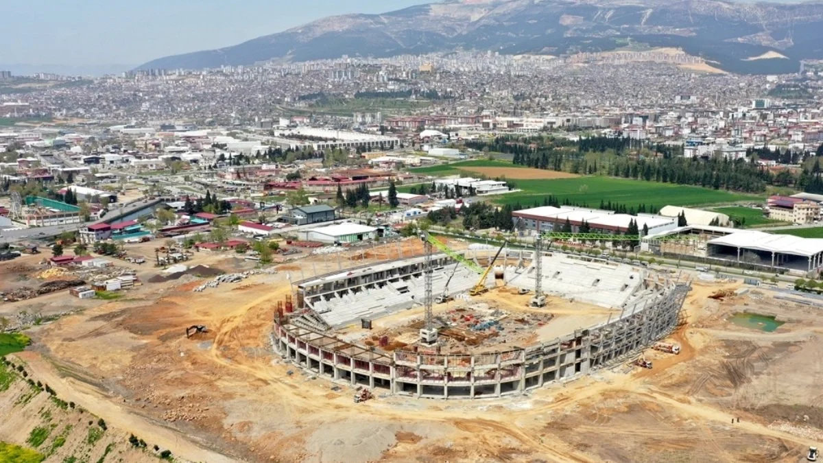 Kahramanmaraş'taki yeni stadyumun 2027-2028 sezonunda açılması planlanıyor