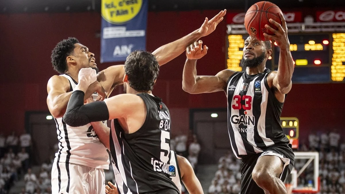 JL Bourg'e yenilen Beşiktaş, EuroCup'ta ikinci oldu