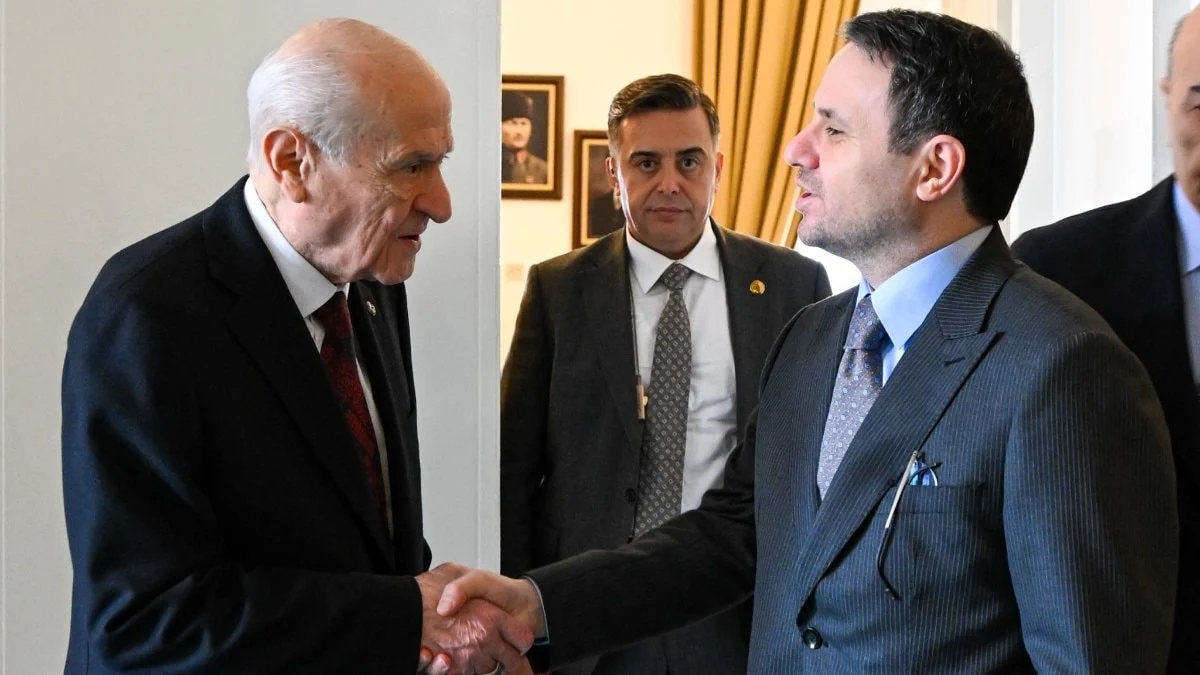 Adalet Bakanı Gürlek’ten Bahçeli’ye ziyaret