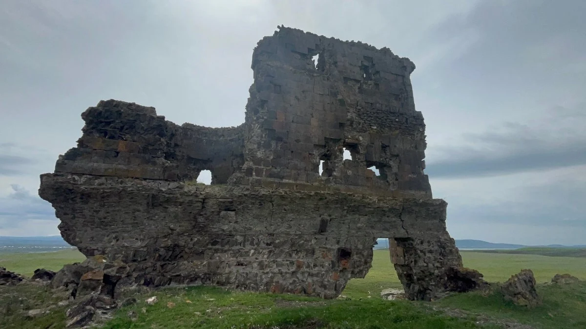Kars'taki bin yıllık Kız Kalesi yok olma tehlikesiyle karşı karşıya