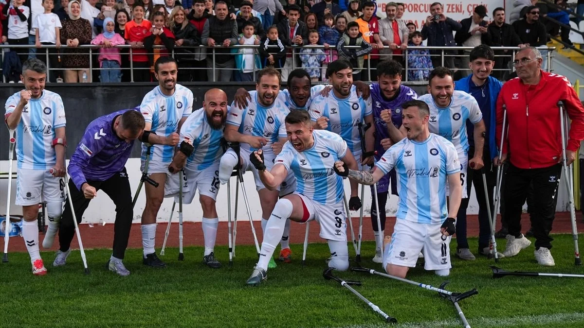 Başkent Ampute Futbol Gücü, Avrupa Ligi şampiyonu oldu