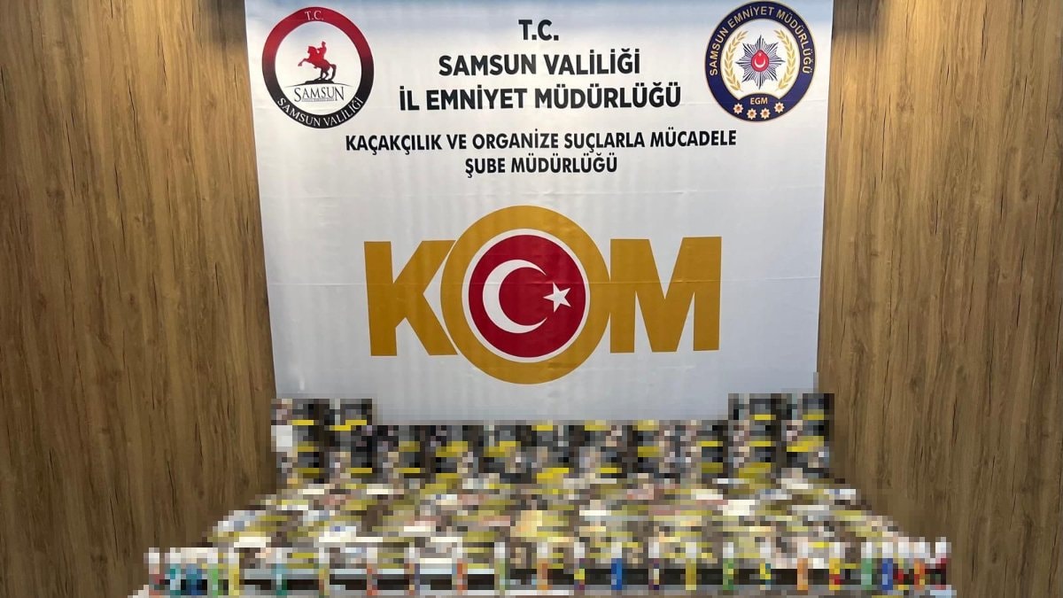 Samsun’da kaçak makaron operasyonu: 1 şüpheli hakkında adli işlem başlatıldı