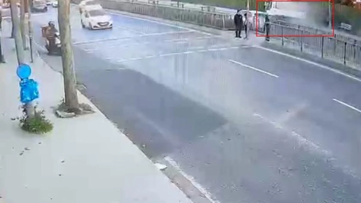 İstanbul'da genç mühendisin hayatını kaybettiği kazanın görüntüleri ortaya çıktı