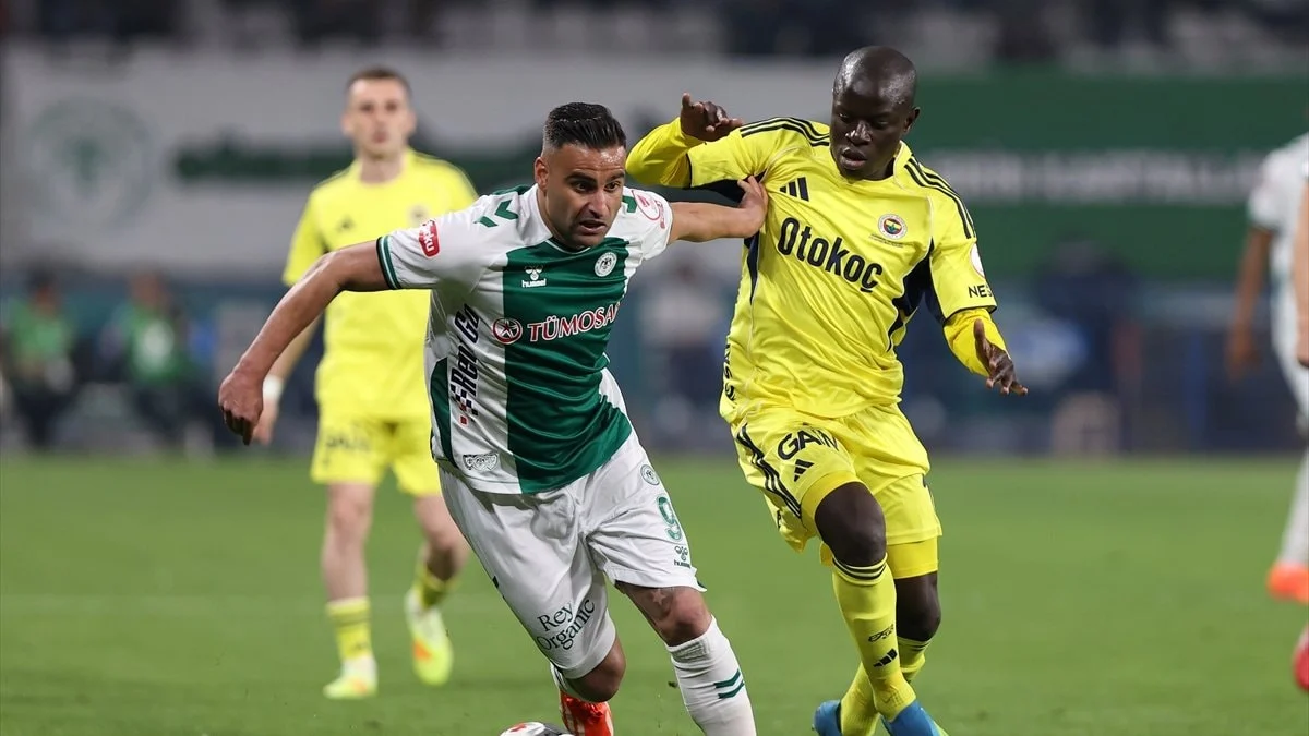 Konyaspor, Türkiye Kupası'nda Fenerbahçe'yi eledi
