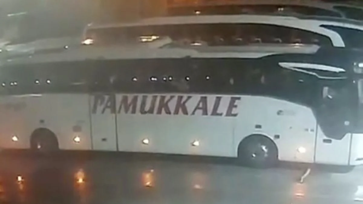 Tekirdağ'da 3 kişinin öldüğü kazada otobüsün otogardan çıkış anı ortaya çıktı