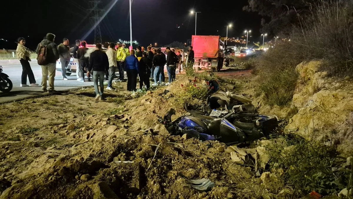 Muğla'da genç motosikletli kazada hayatını kaybetti