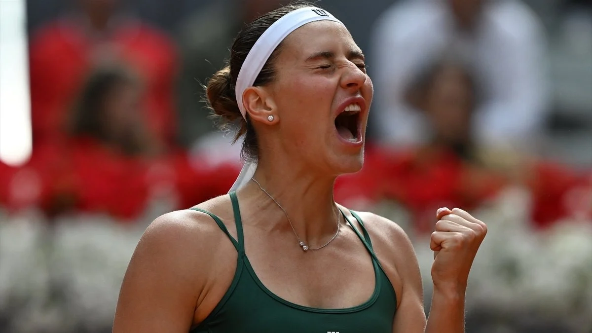 Madrid Açık'ta tek kadınlarda şampiyon Marta Kostyuk oldu