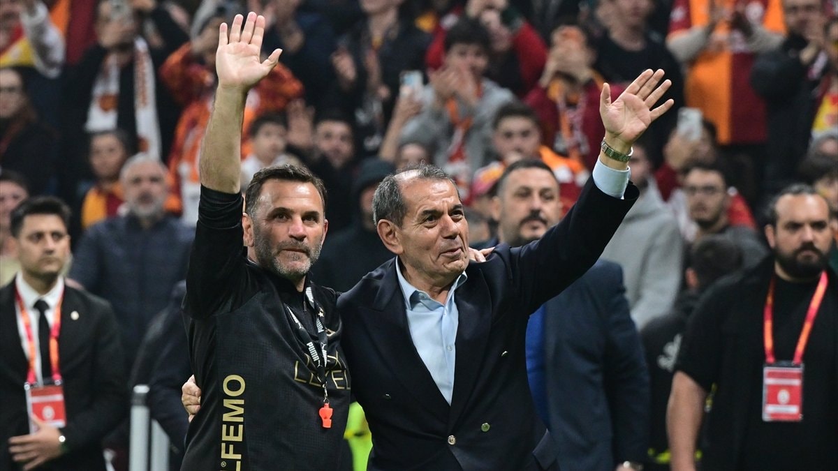 Dursun Özbek ve Okan Buruk, Galatasaray'ı rekorlarla zirveye taşıdı