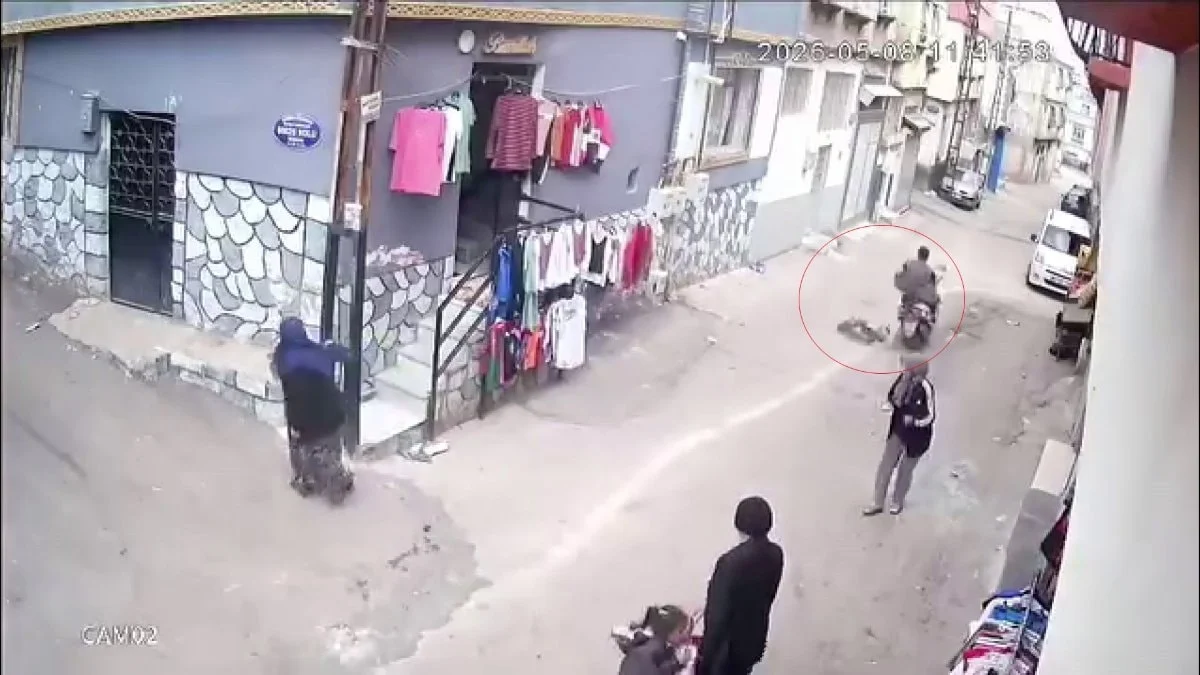 Gaziantep'te motosikletli küçük kıza çarpıp kaçtı