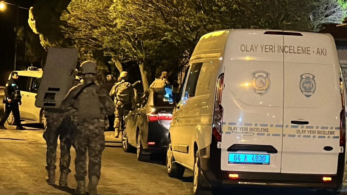 Uşak'ta pompalı tüfekle ateş açılan polis ekiplerinden ikisi yaralandı