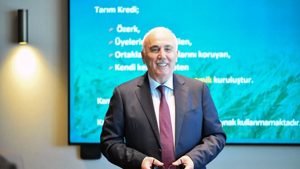 Tarım Kredi Genel Müdürü Hüseyin Aydın, çalışmalara ilişkin bilgi verdi