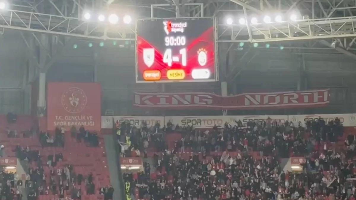 Samsunspor'dan Galatasaray'a 'Boynu Bükükler' göndermesi