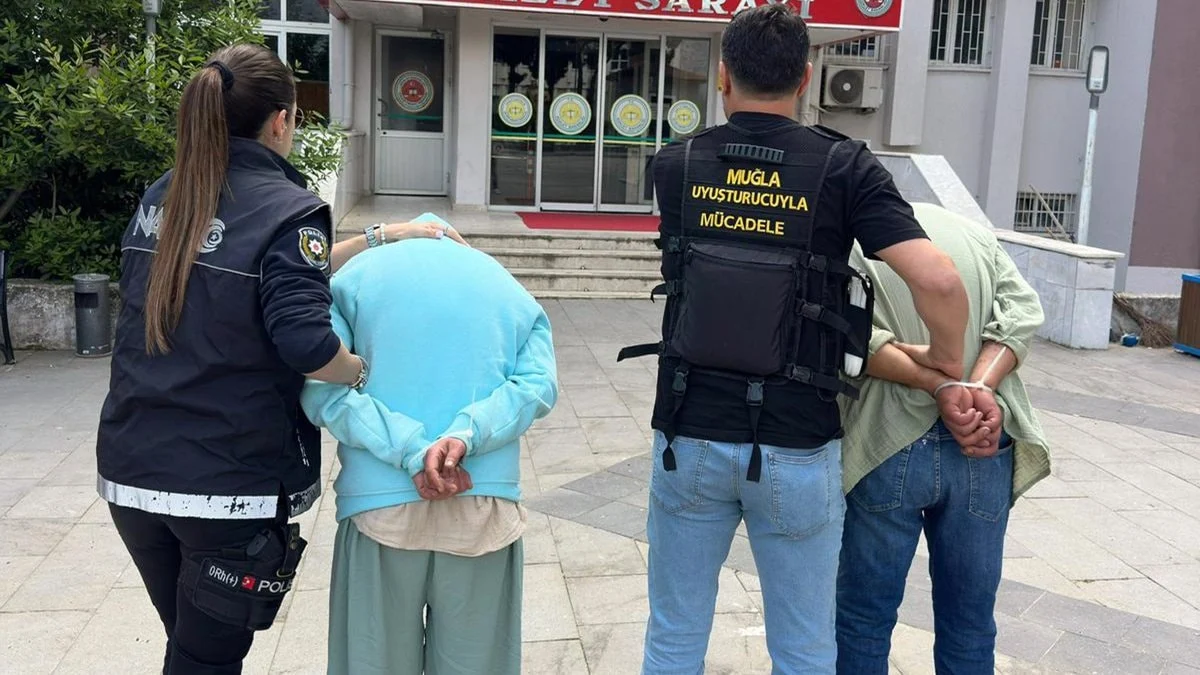Muğla’da uyuşturucu operasyonu: 2 tutuklama