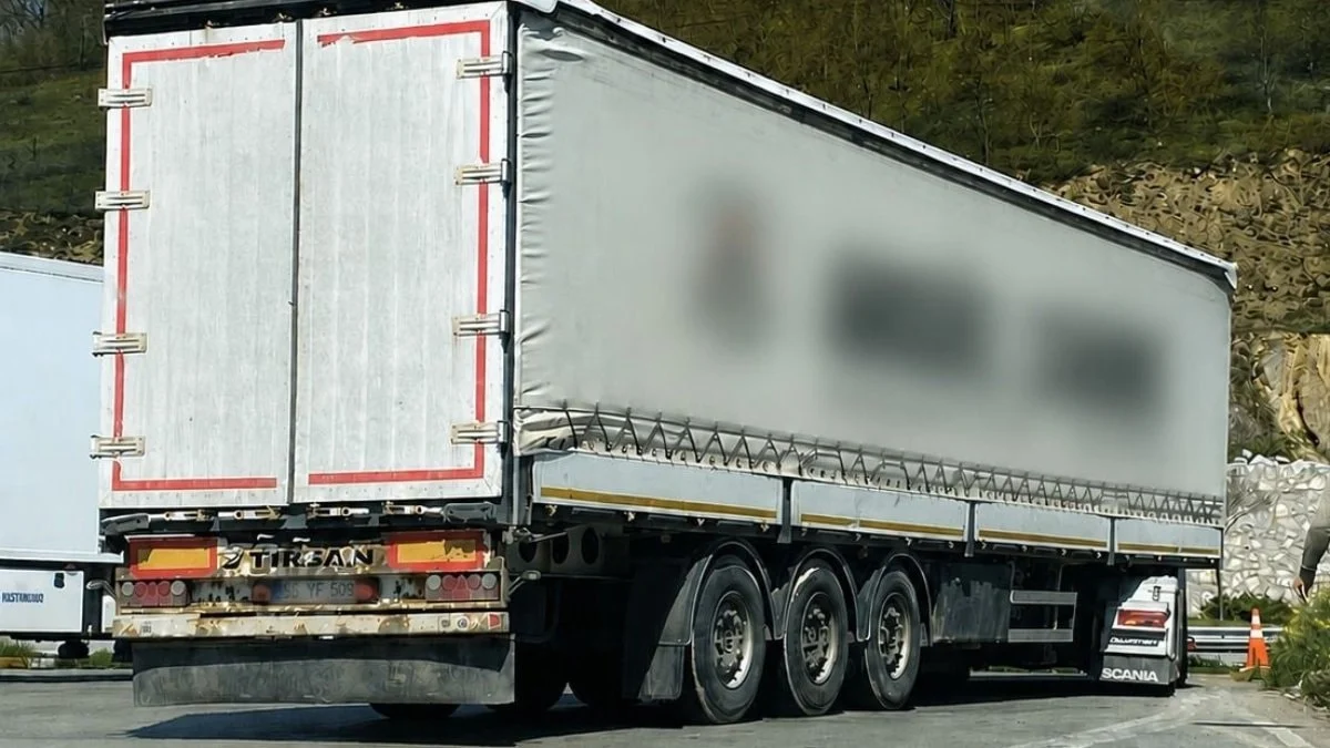Samsun’da tır sürücüsüne 225 bin lira ceza