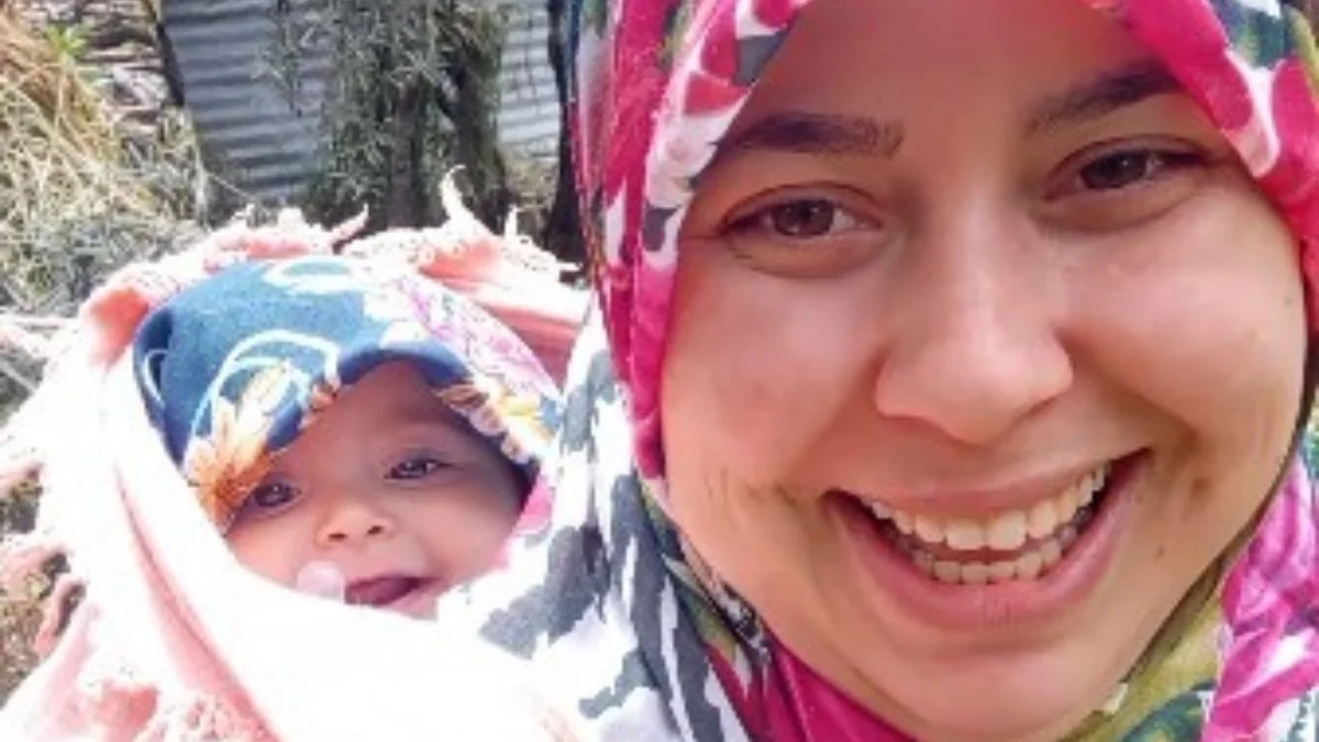 Antalya'da anne ile 7,5 aylık kızının görüntüleri viral oldu