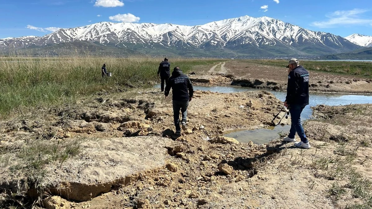 Van Gölü'nde ekipler, "kaçak" avcılık için nöbette