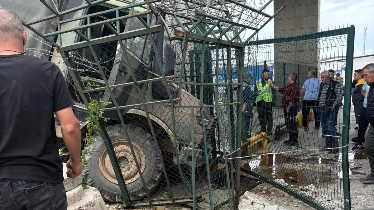Hamzabeyli Sınır Kapısı'nda askeri araç kazası: 2 personel yaralandı
