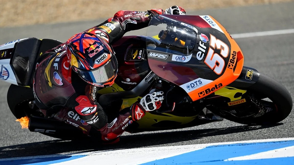 Deniz Öncü, Moto2 Fransa yarışını 14. bitirdi