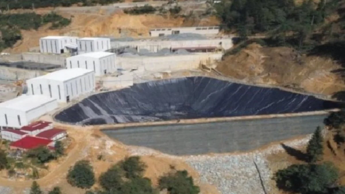 Giresun'da atık suyu dereye boşaltan maden şirketine 2 milyon 517 bin lira ceza