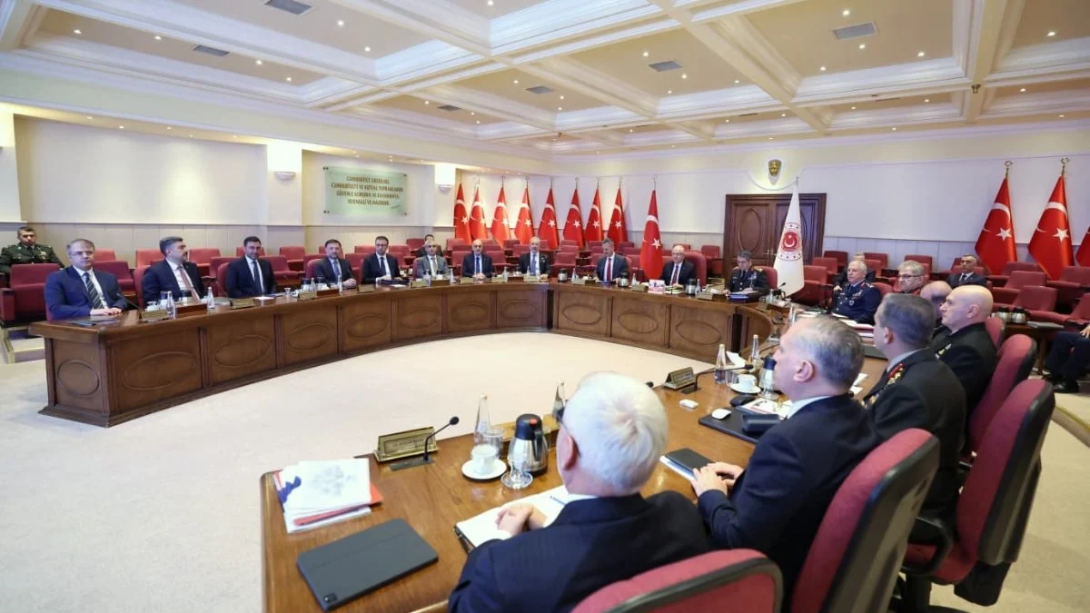 MSB'de savunma sanayi değerlendirme toplantısı