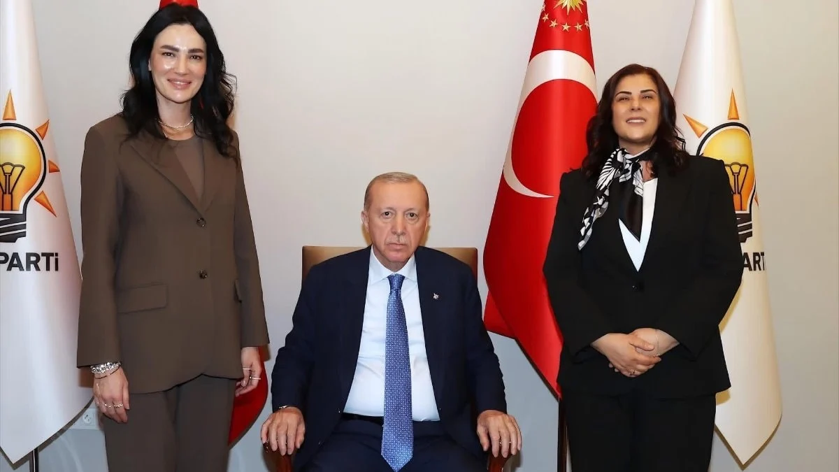 Özlem Çerçioğlu, Cumhurbaşkanı Erdoğan’ı ziyaret etti