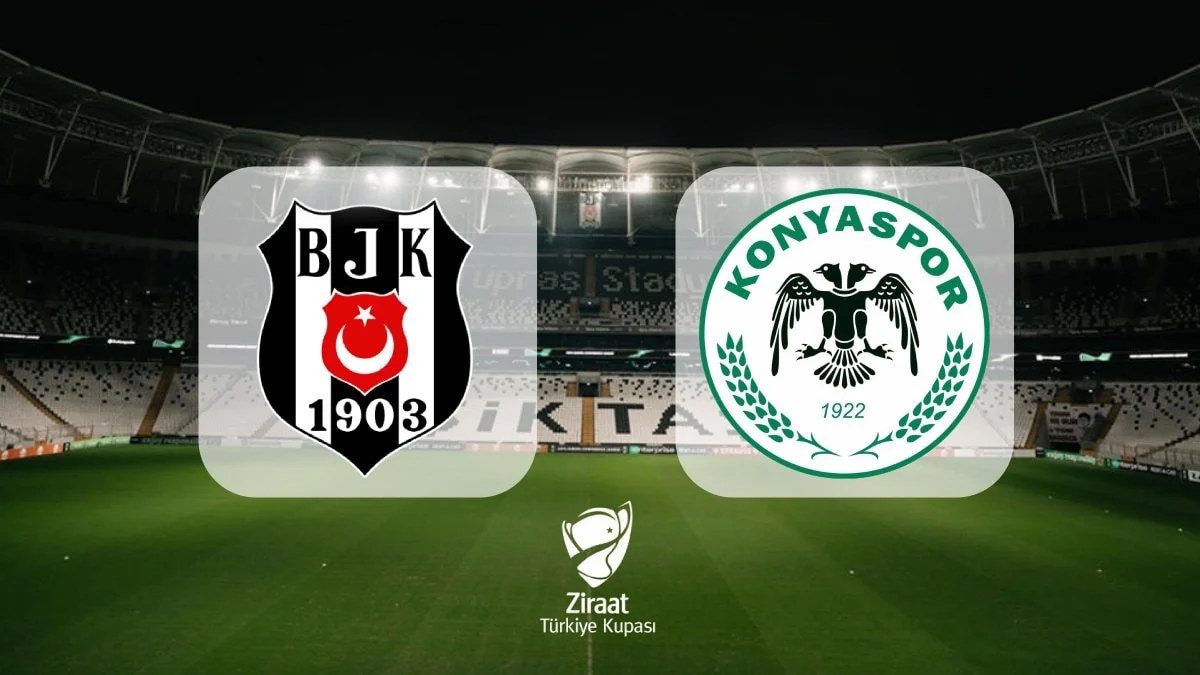 Beşiktaş-Konyaspor yarı finali şifresiz yayınlanıyor: İşte saati ve kanalı