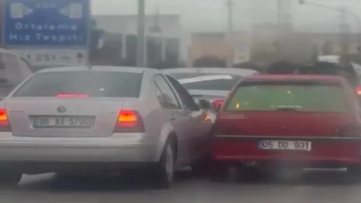 Çorum'da tehlike saçan düğün konvoyu vatandaşların tepkisini çekti