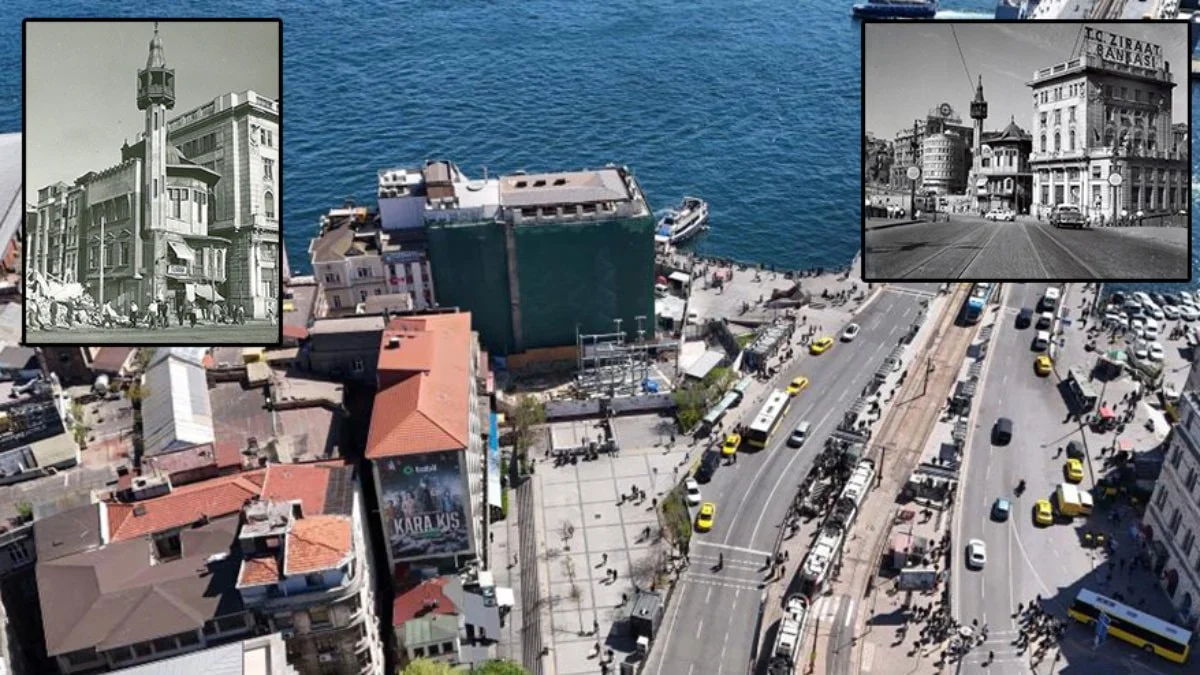 İstanbul'da 68 yıl önce yıkıldı: Karaköy'deki Kara Mustafa Paşa Camii ihya ediliyor