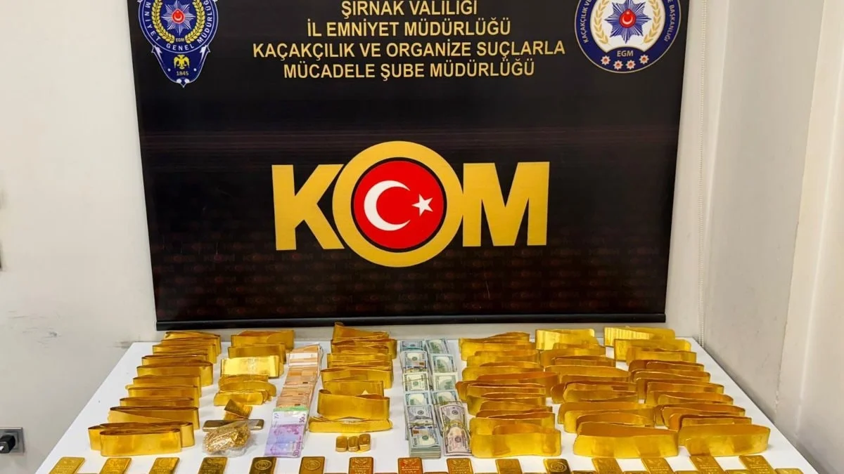 Şırnak'ta 610 milyon lira değerinde kaçak altın, döviz ve araba ele geçirildi